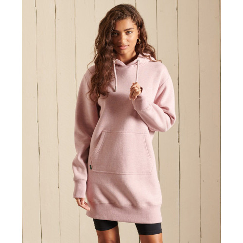 Superdry Γυναικείο φόρεμα Vintage Logo Embroidered Hoodie Dress